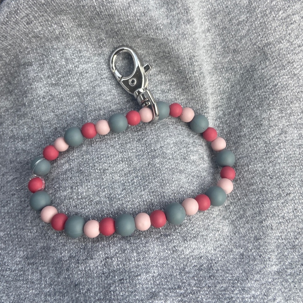 Handmade Key Holder/ Wrislet Keychain